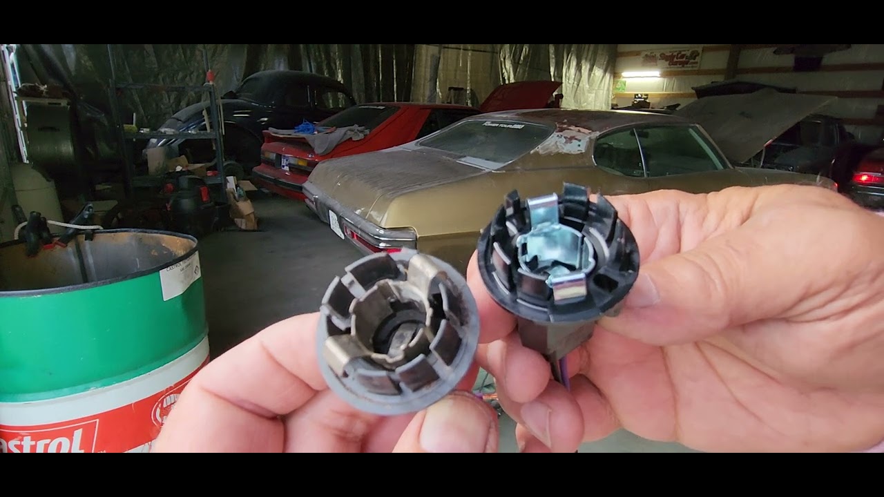 1966 Impala - fixing a problem that has bugged me for years taillight socket.