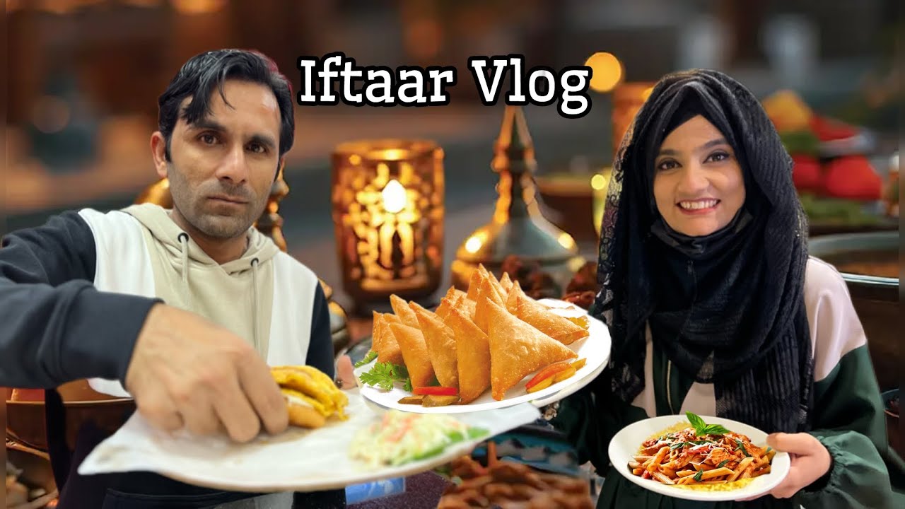 Aj Iftaari mein kya banaya | Iftaar Vlog with Sehrish & Luqman Family !