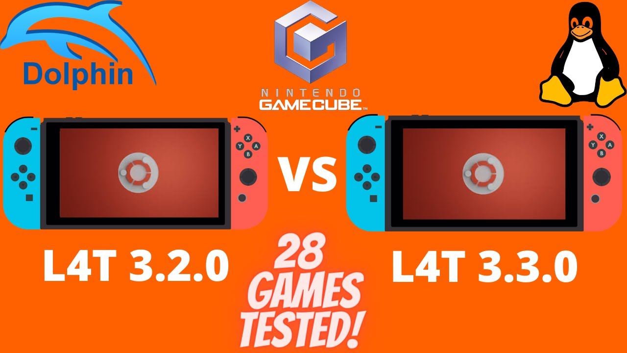 Gamecube on Switch Ubuntu L4T 3.3.0 vs 3.2.0 Switchroot Performance Comparison