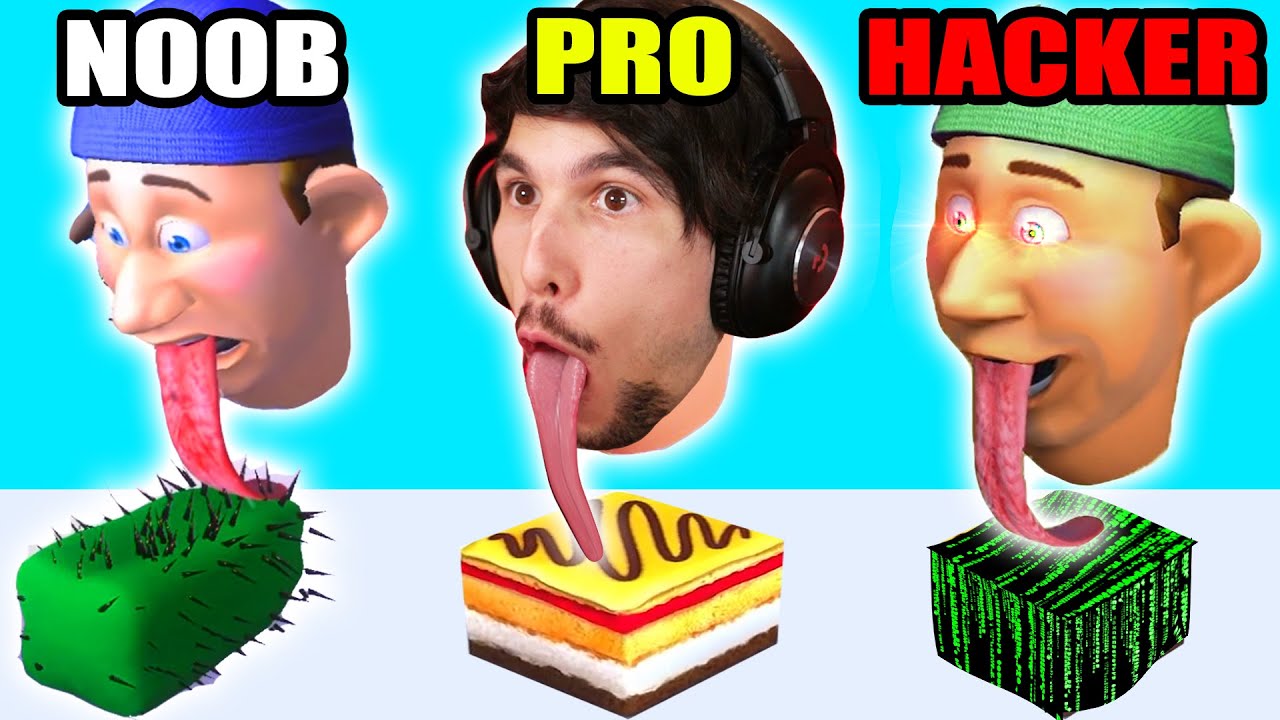 MANGIA CON LA LINGUA SE VUOI INGRASSARE di PIU'!! | Lick Runner