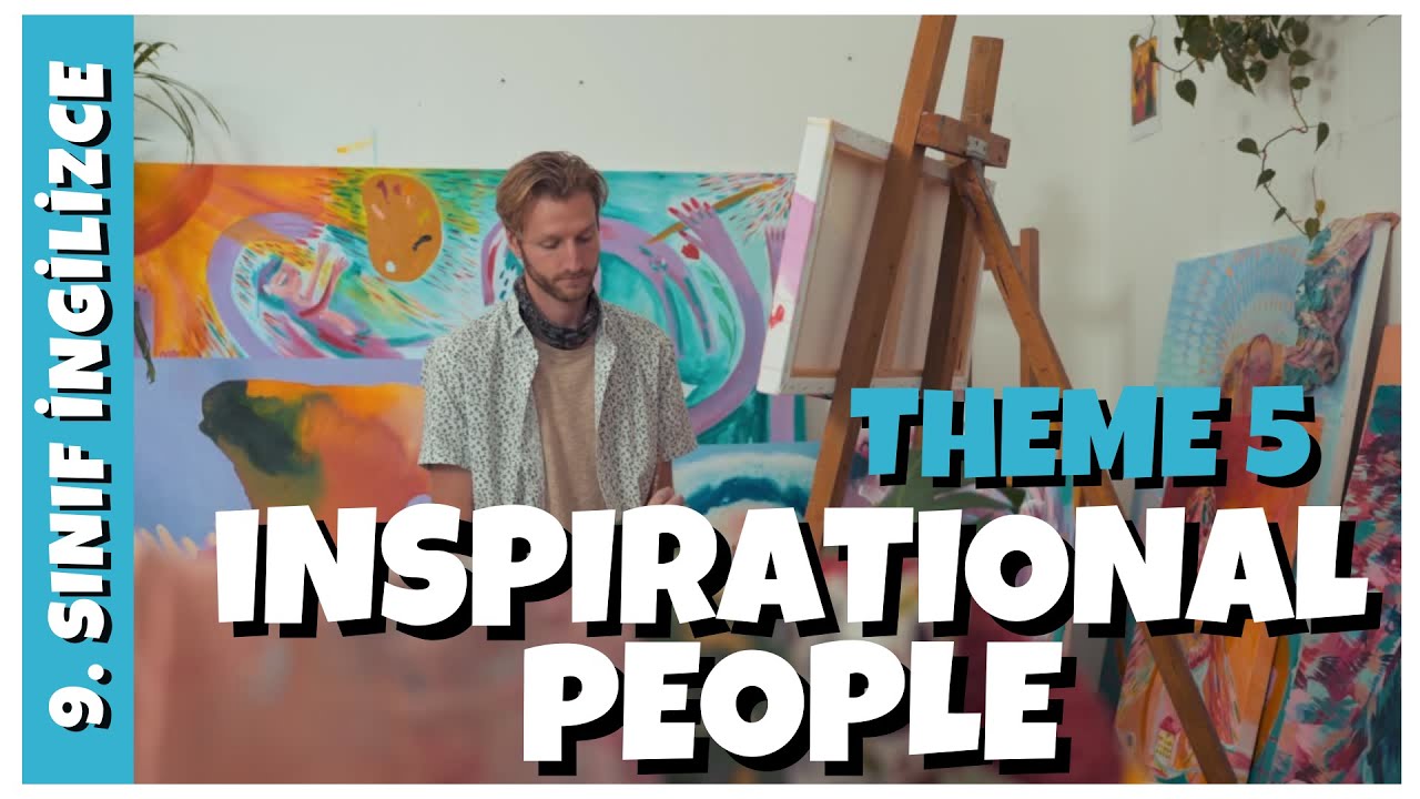 9. Sınıf İngilizce  Theme 5 | INSPIRATIONAL PEOPLE | Kelimeleri +PDF