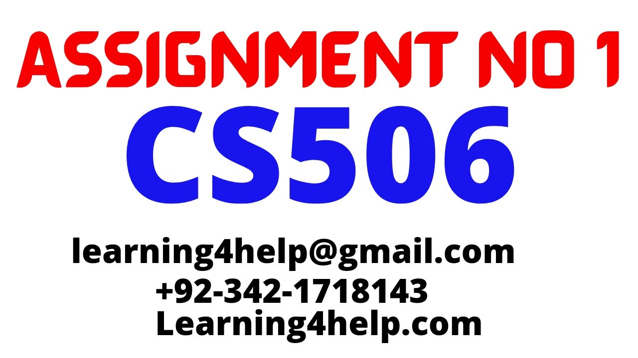 cs506 assignment 1 solution spring 2022 cs506 assignment 1 2022 assignment 1 2022 cs506 cs506 assign