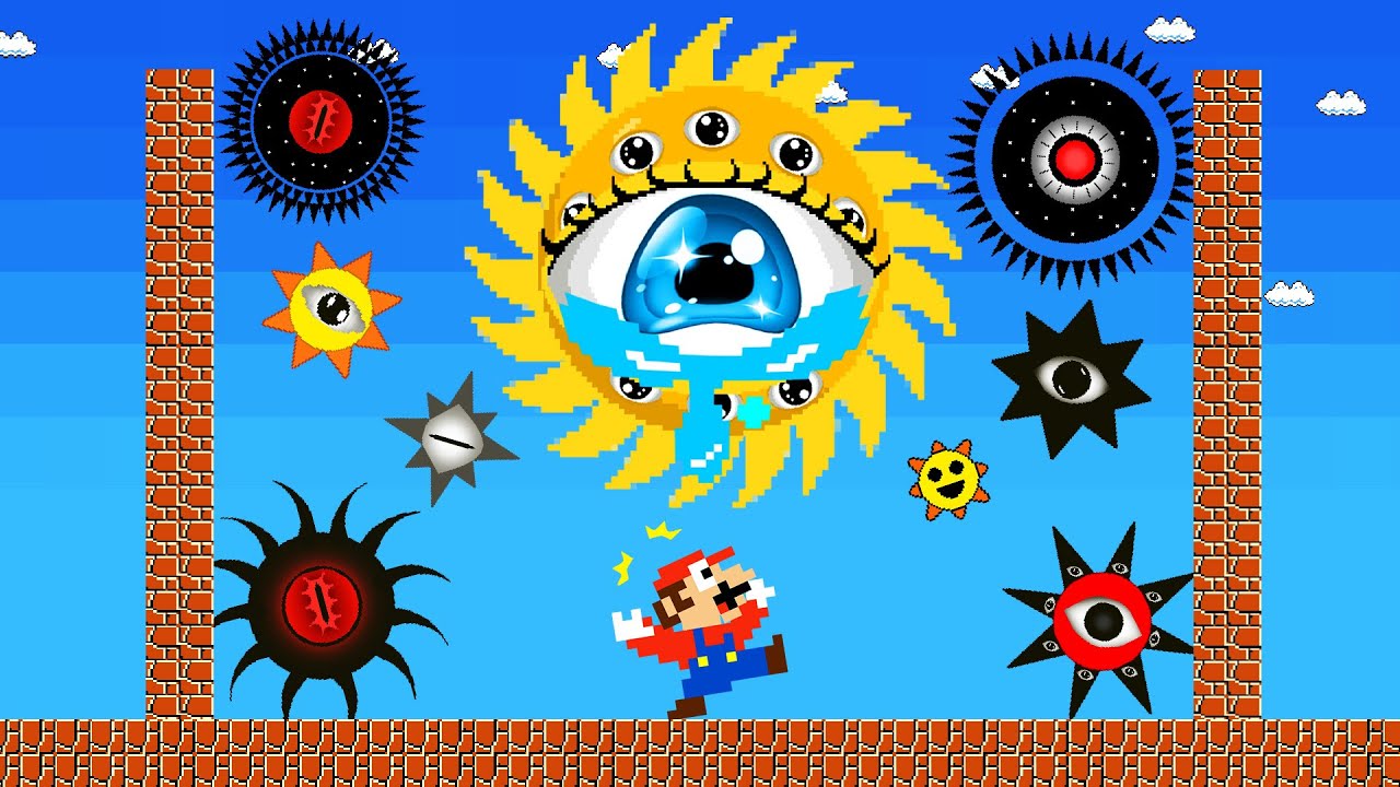Mario vs Suika | The Sad Story of Mr.Sun ALL PHASES! (Sprunki Compliation)