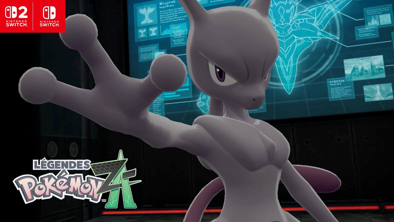 Légendes Pokémon : Z-A | Obtenez Mewtwo et des Mewtwoïtes
