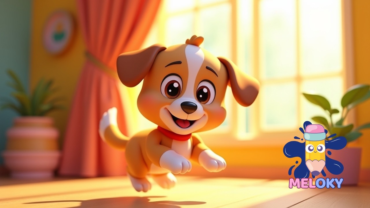 🐶🎵 Música Infantil para Dançar | Cachorrinho Brincalhão 🐾 Canções Infantis