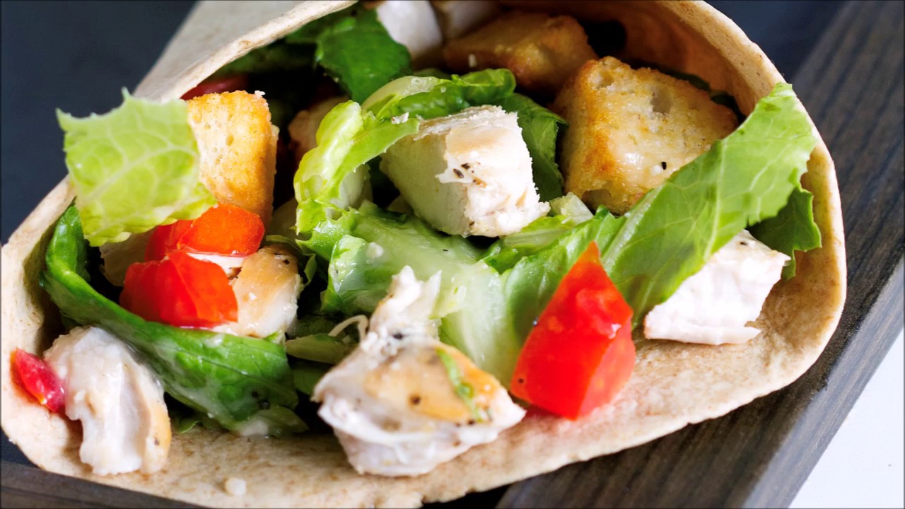 Chicken Caesar Wraps