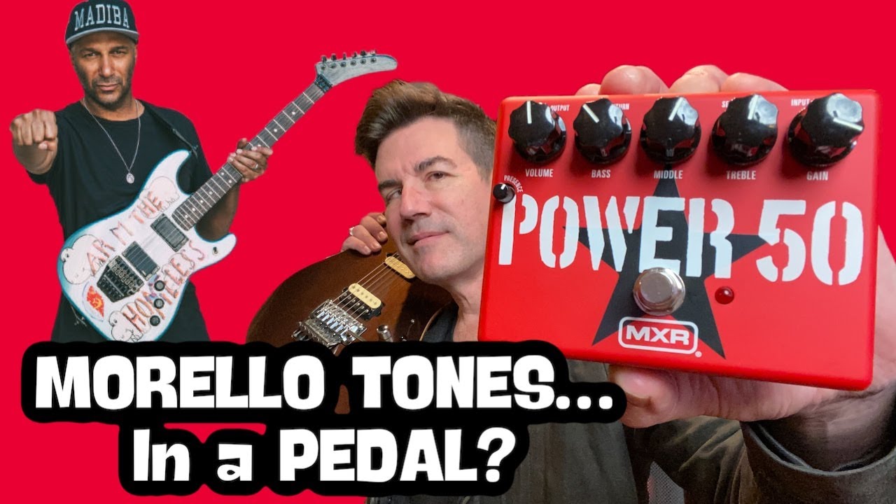 TOM MORELLO MXR POWER 50 OVERDRIVE