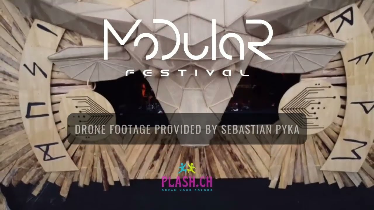 Drone - Modular Festival 2024 Rundflug - Drone footage provided by Sebastian Pyka -plash.ch