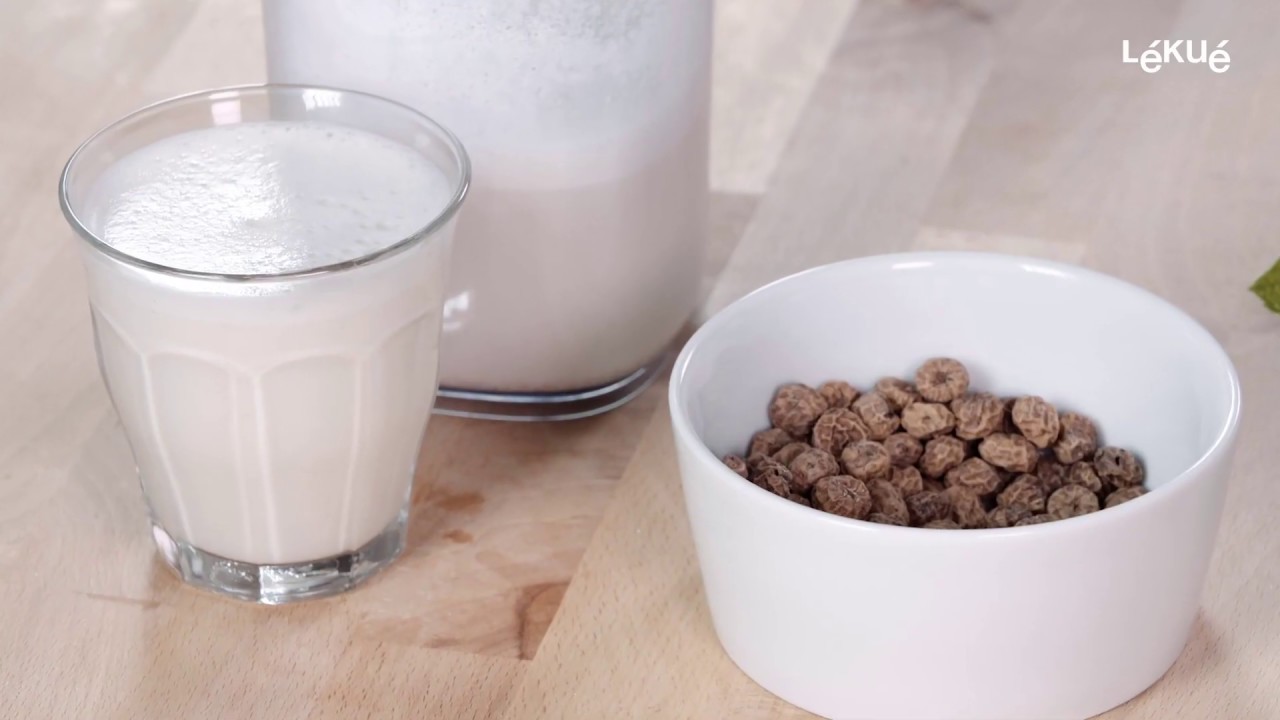 Horchata ou boisson de souchet sans sucre - Veggie Drinks Maker | Recettes avec L&eacute;ku&eacute;