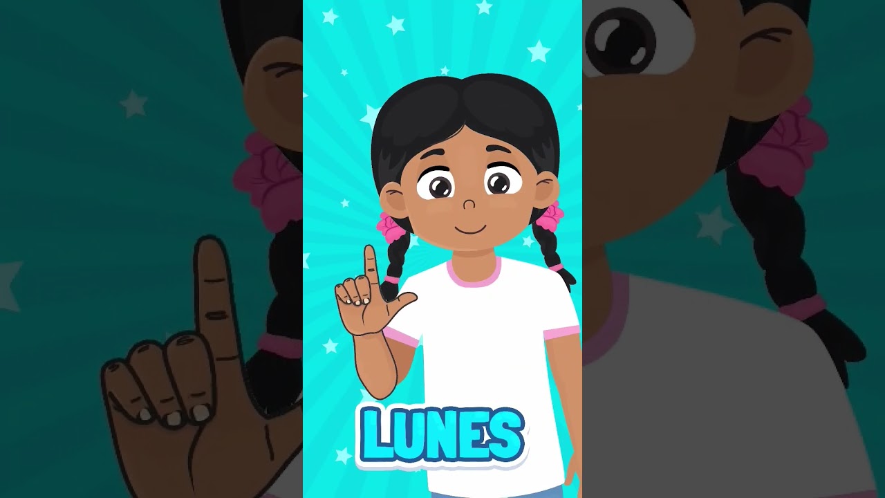 Los DÍAS DE LA SEMANA en Lengua de SEÑAS