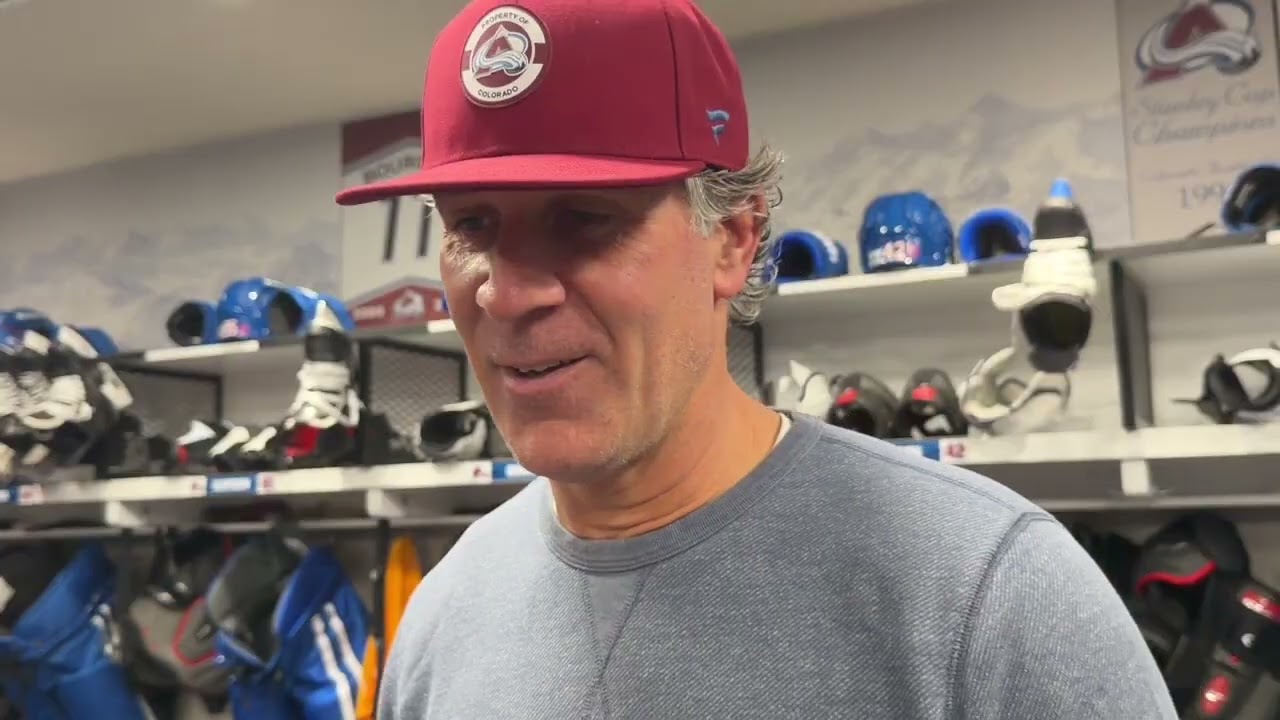 Jared Bednar talks power play, expectations, Solovyov