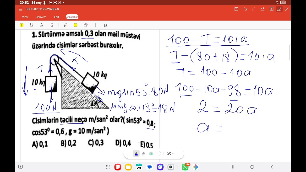 Miq və Sertifikasiya tipli sual izahı