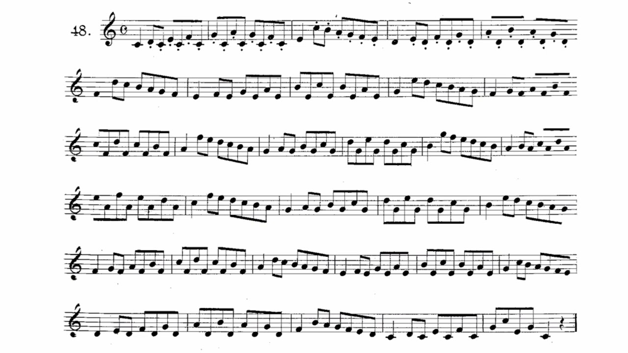arban trompeta ejercicios N° 48