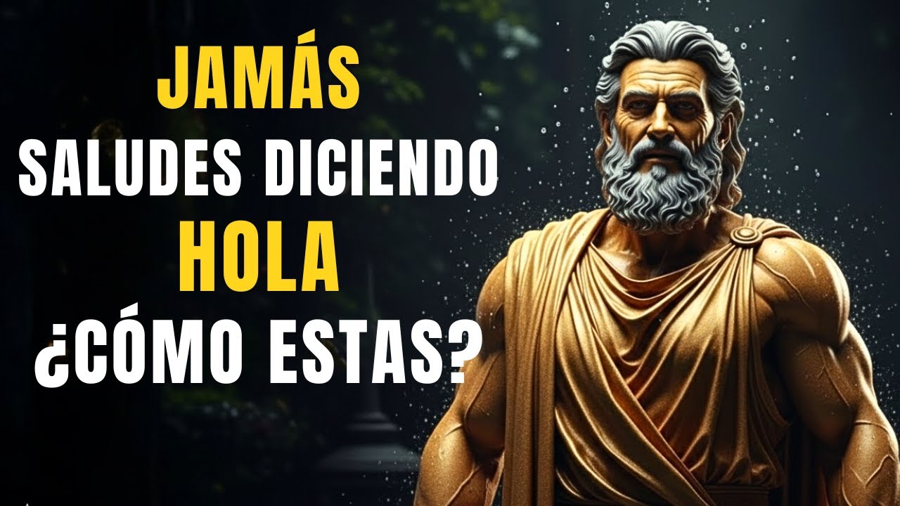 SOLO DI ESTAS 10 PALABRAS Y ATRAERÁS A CUALQUIER PERSONA | Estoicismo | Sabiduría Estoica