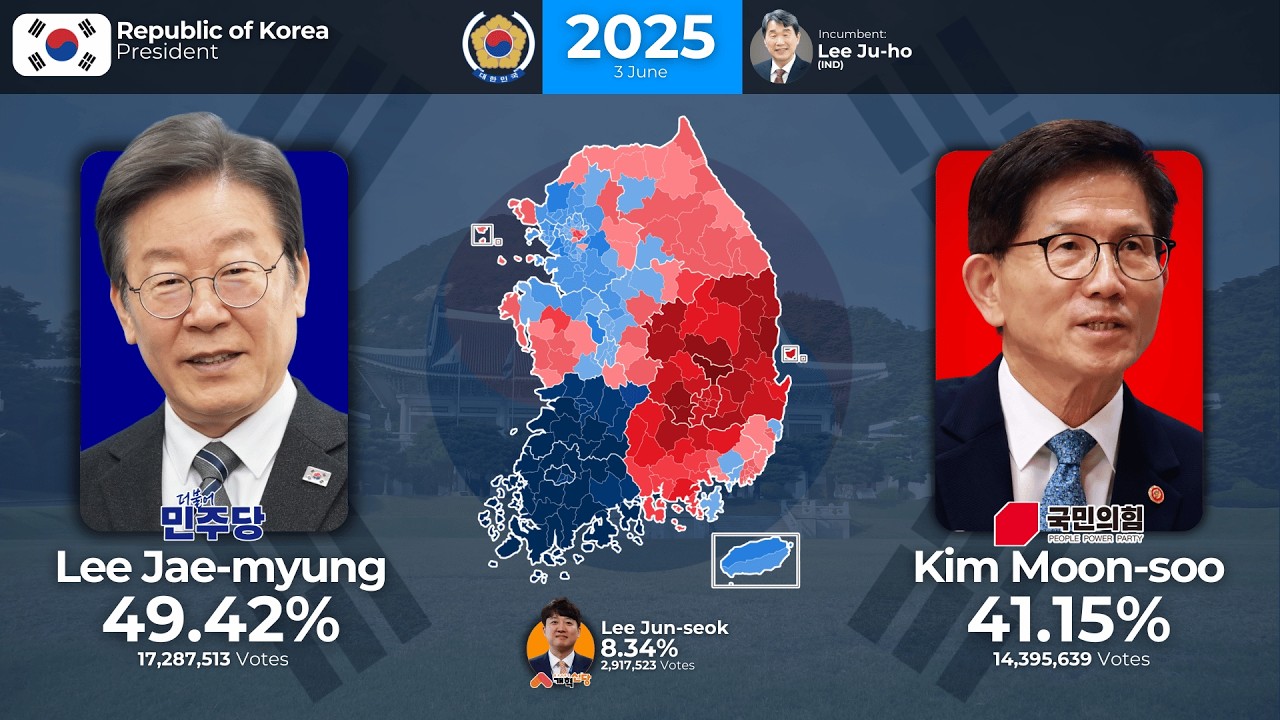 South Korea Presidential Election (1948-2025）/ 대한민국 대통령 선거 (1948-2025)