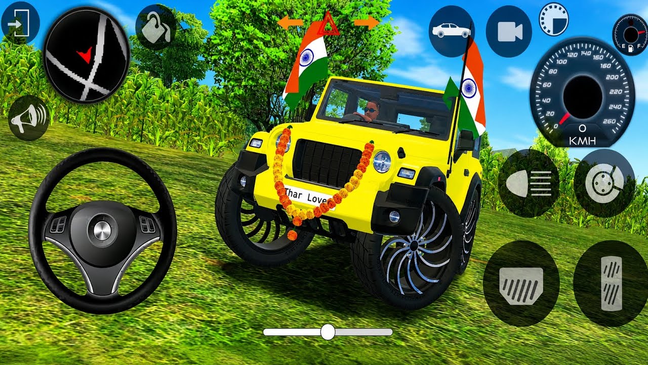 Modified Mahindra Thar Car Games: Indian Cars (Gadi Wala Game) - Car Game Android Gameplay 2026