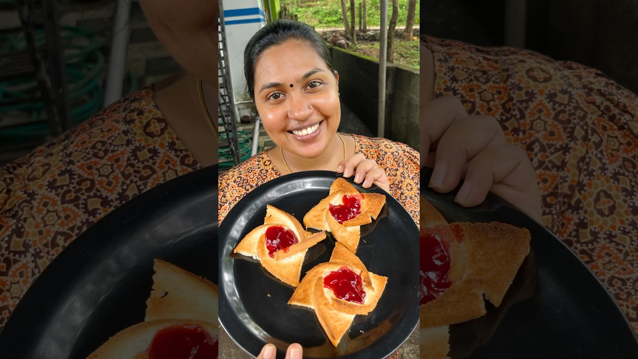 Crispy bread and jam  #couple #foodie #food