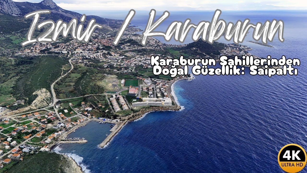 Karaburun’un Göz Alıcı Sahili Saip altı / Bodrum Plajı Drone Çekimi | Stunning Coast of Karaburun