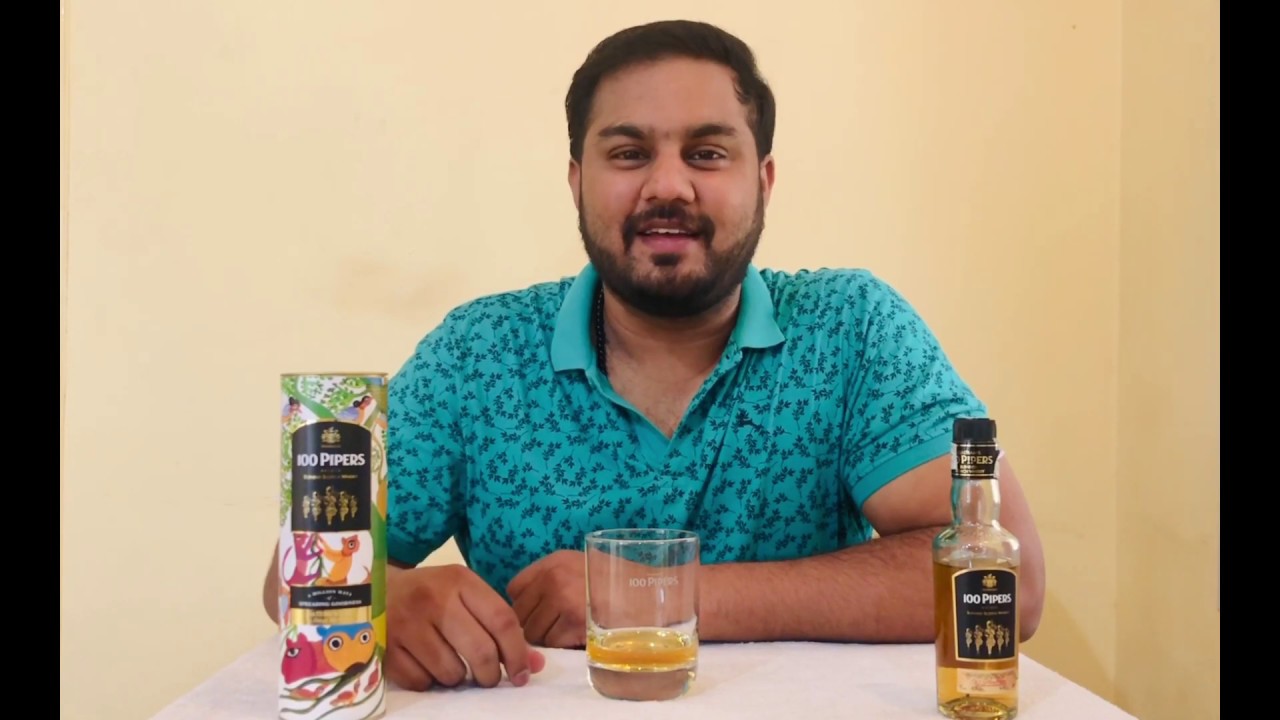 100 Pipers Scotch Whisky Unboxing & Review |100 piper whisky