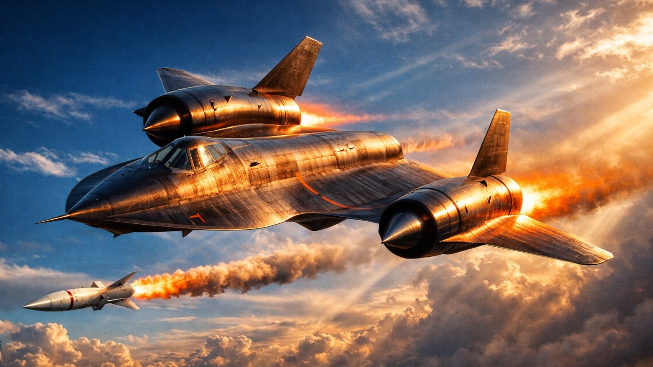 SR-71 Blackbird: The Untouchable Mach 3 Spy Plane That Survived 4,000 Missiles