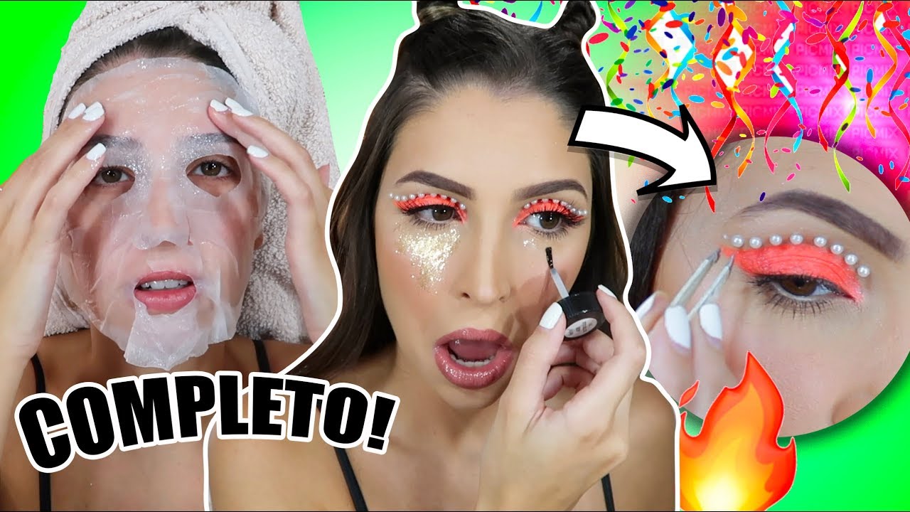 SE ARRUME COMIGO COMPLETÃO pro PRÉ CARNAVAL| Julia Tedesco