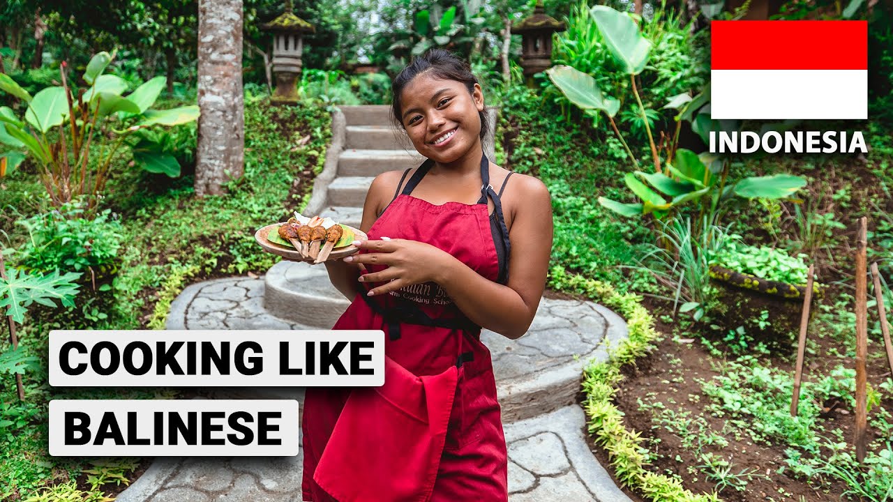 We Cooked Famous Balinese Dishes in Ubud Bali