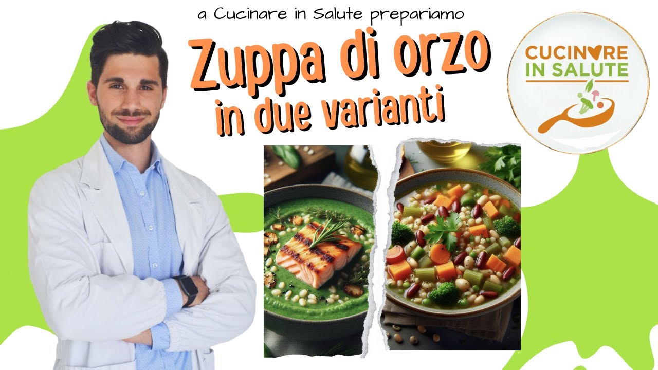 Il diabete si vince [anche] a tavola! Prepariamo una gustosa zuppa di verdure e orzo.
