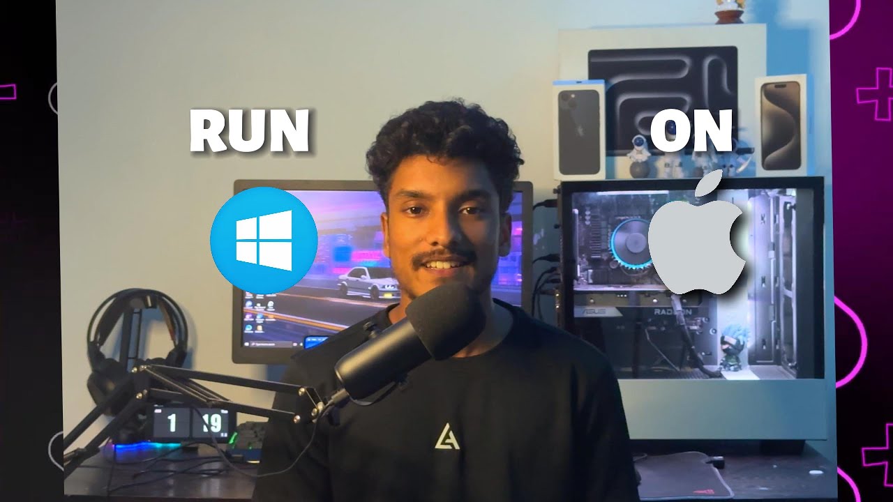 Run Windows on MAC | 100% Free | Sinhala