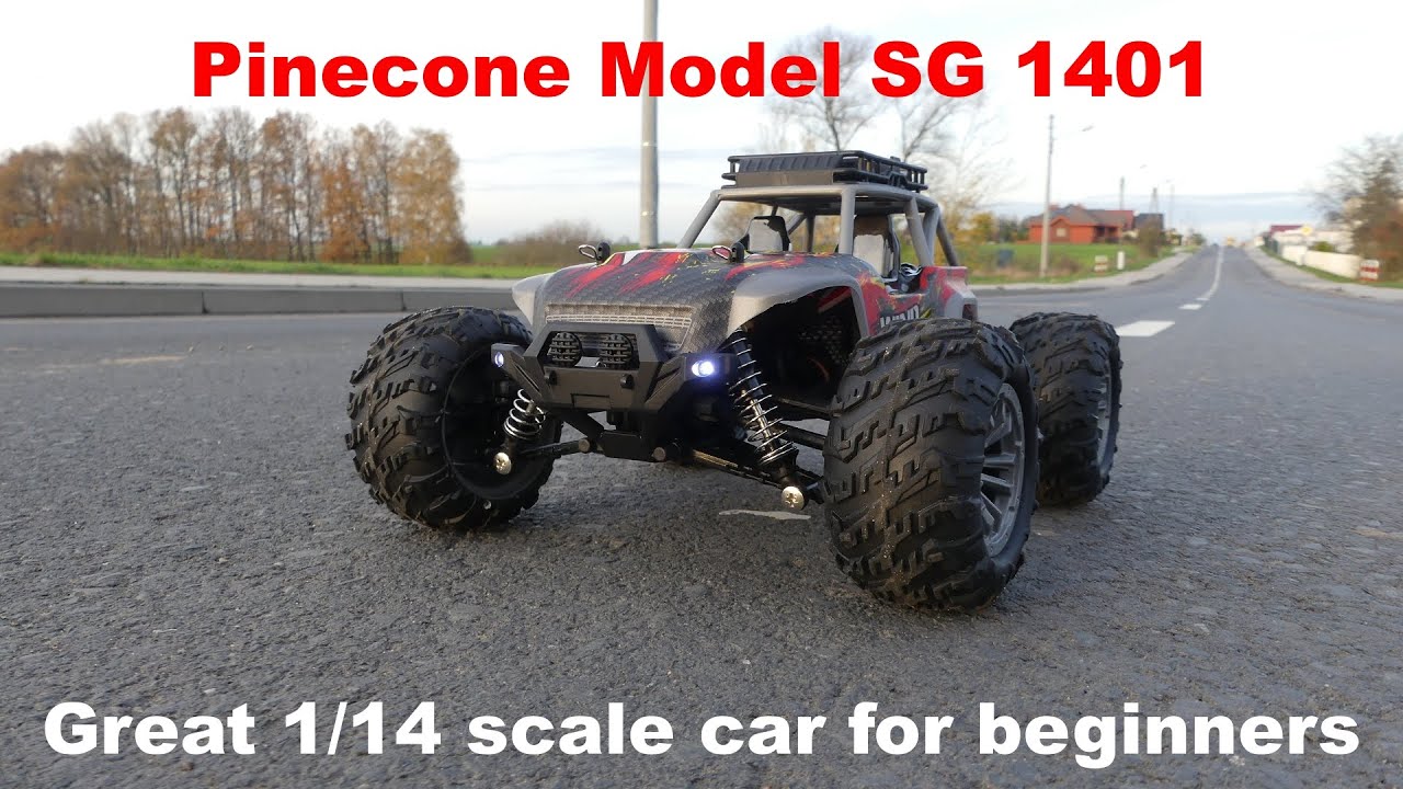 Pinecone Model SG 1401 - Great 1/14 scale car for beginners