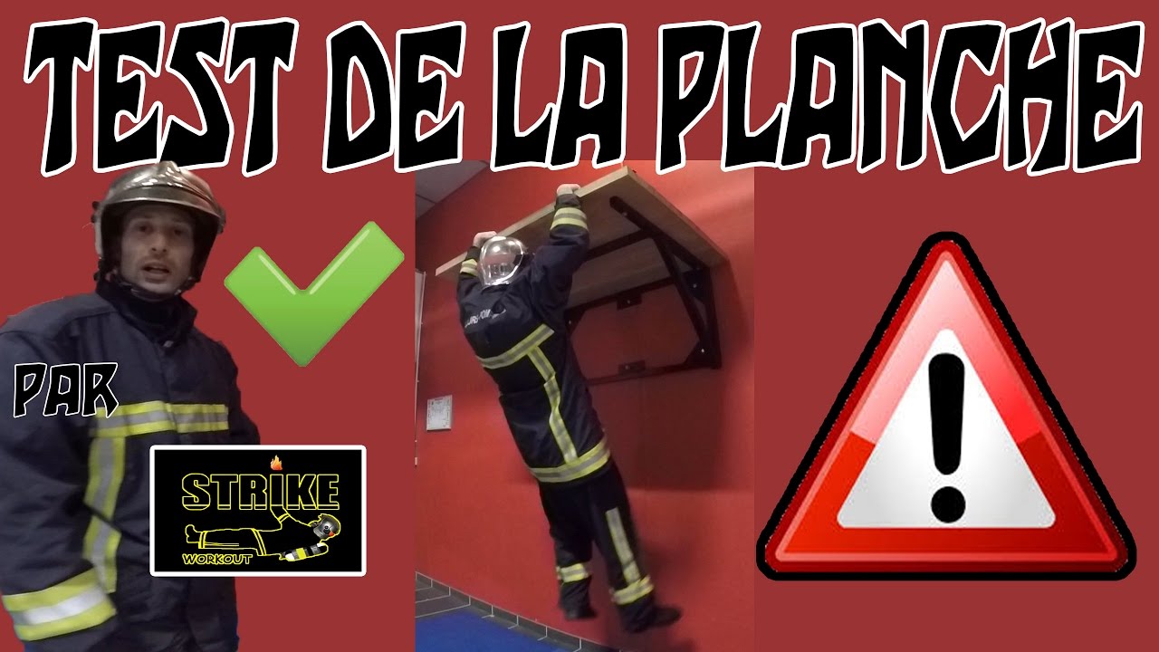 TEST de la planche POMPIER