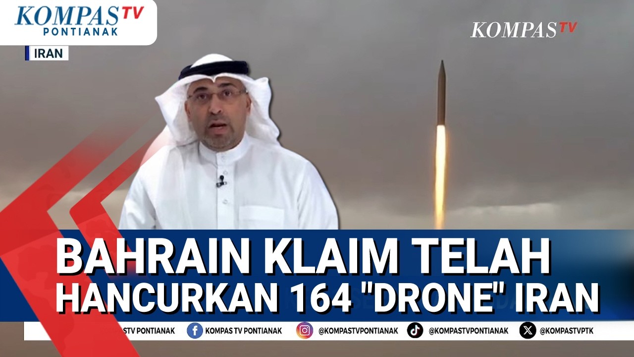 Otoritas Bahrain  Sebut Telah Cegat 95 Rudal & 164 