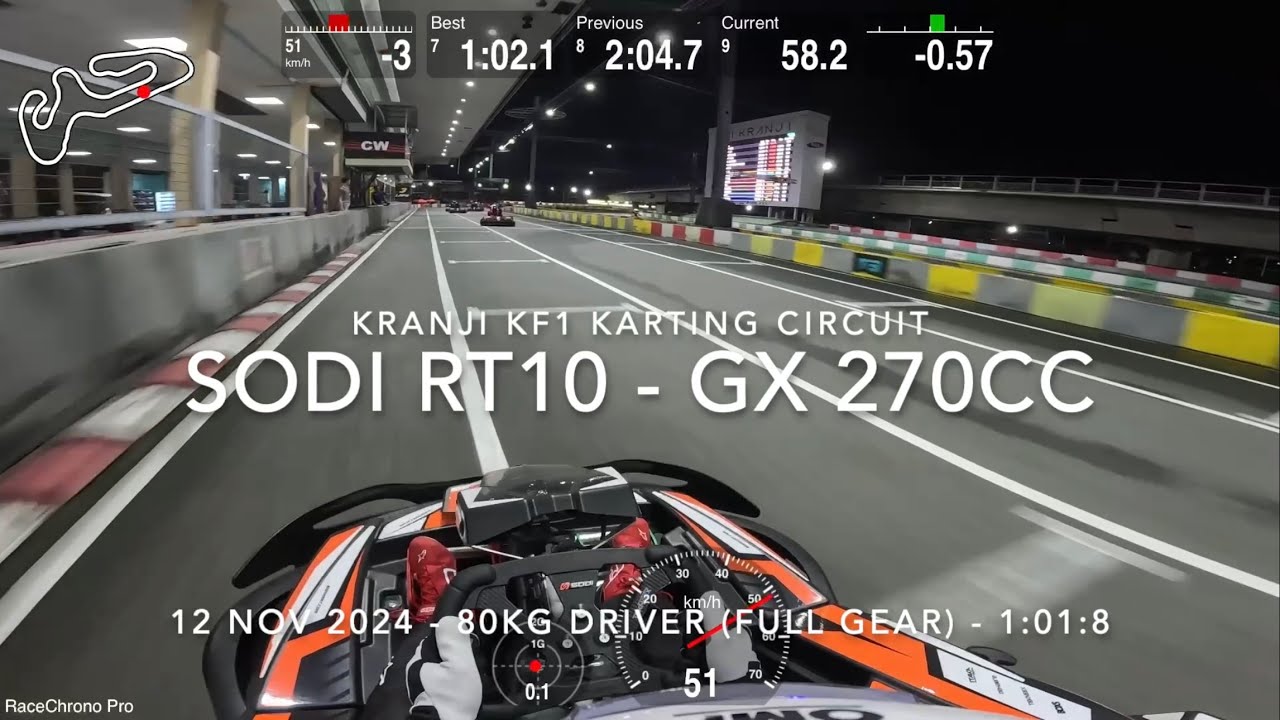 KF1 (Kranji) - SODI RT10 - Hot Lap - 1:01:811