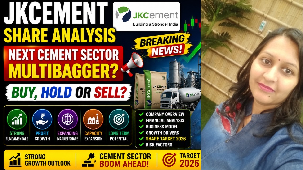 JK Cement Share Analysis 🔥 | Next Cement Sector Multibagger? Complete Fundamental Analysis