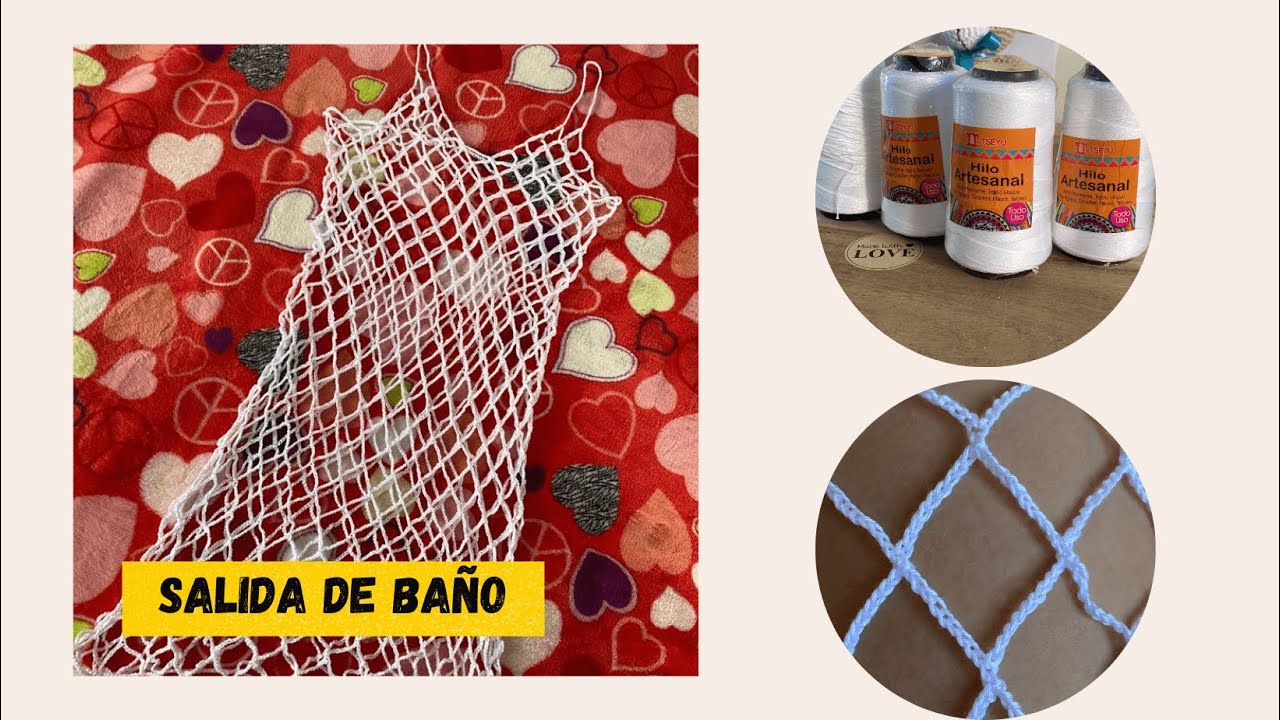 Salida de baño | FÁCIL Y RÁPIDO 🥰 | Tejidos a crochet 🧶