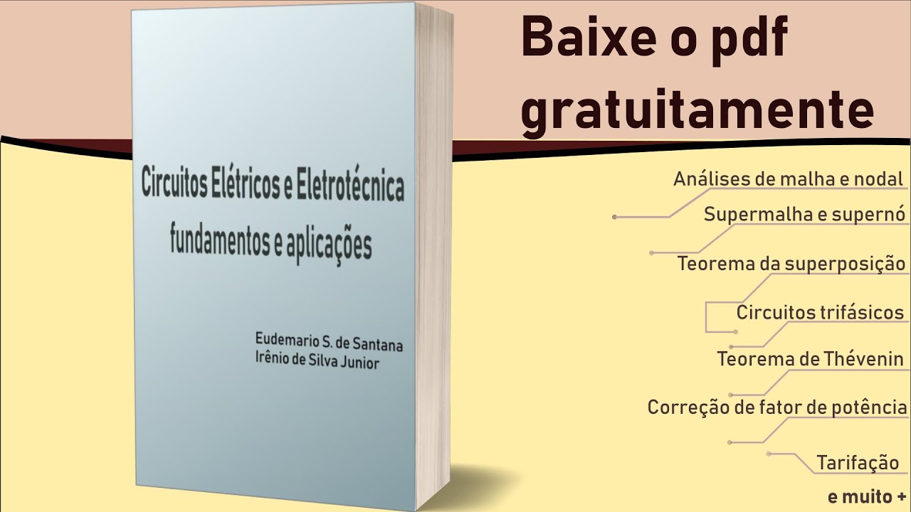 Baixe meu livro de circuitos elétricos