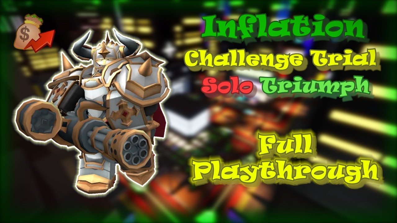 Roblox - Tower Defense Simulator | Inflation Trial SOLO Triumph