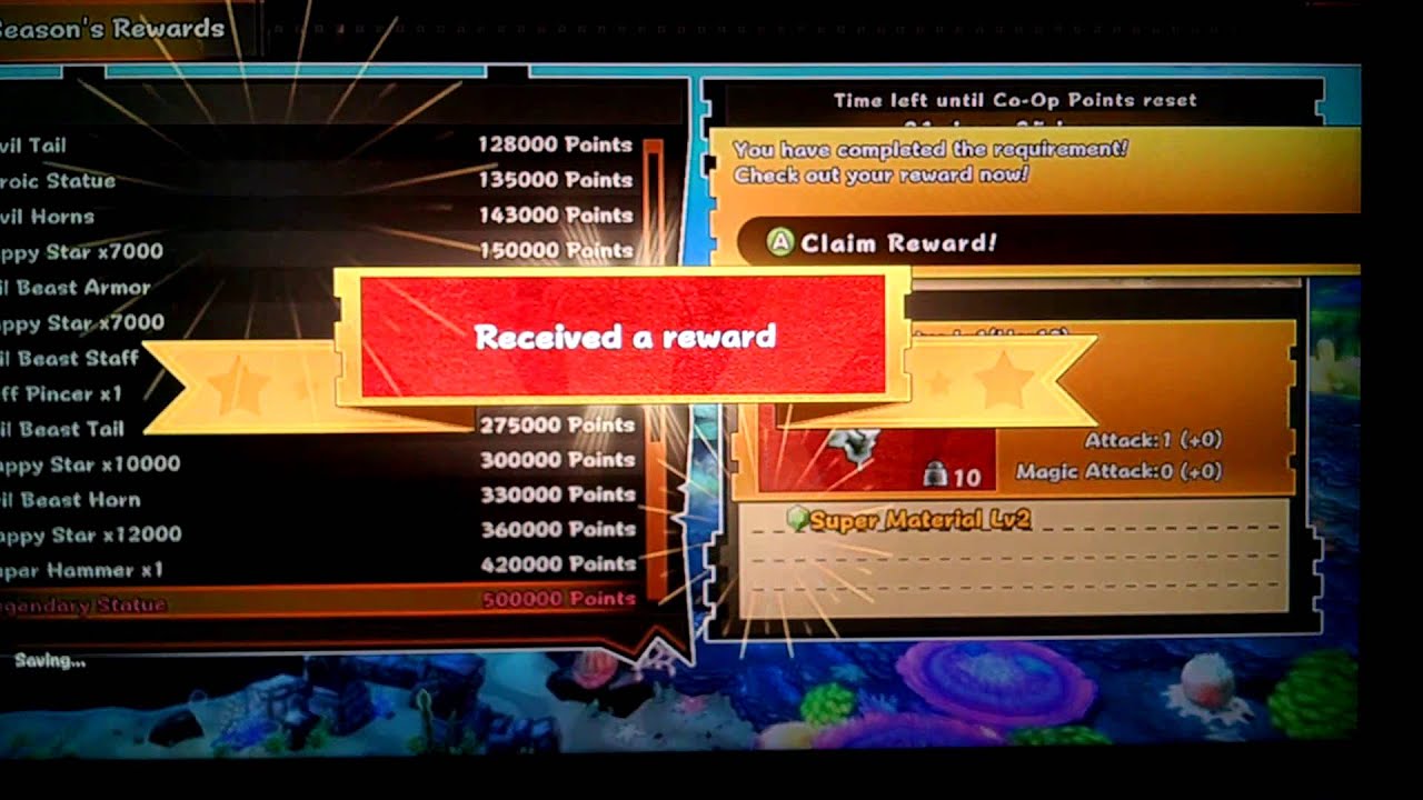 Happy Wars - 500,000 Point Coop Reward!