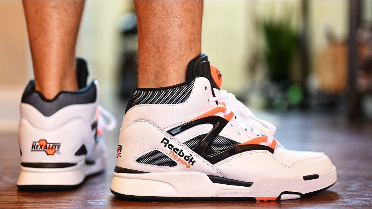Кроссовки REEBOK PUMP OMNI ZONE 2 «WHITE» ОБЗОР И НА НОГАХ!