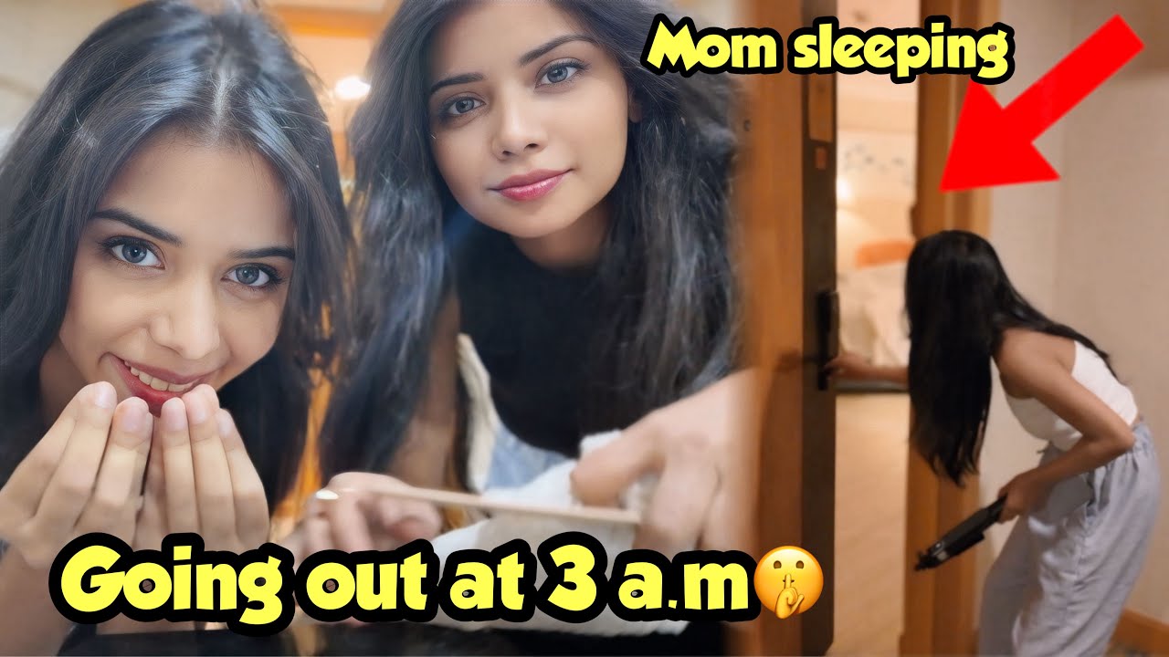 Sneaking out at 3 AM While My Parents were asleep … (Did I Get Caught?!)😨