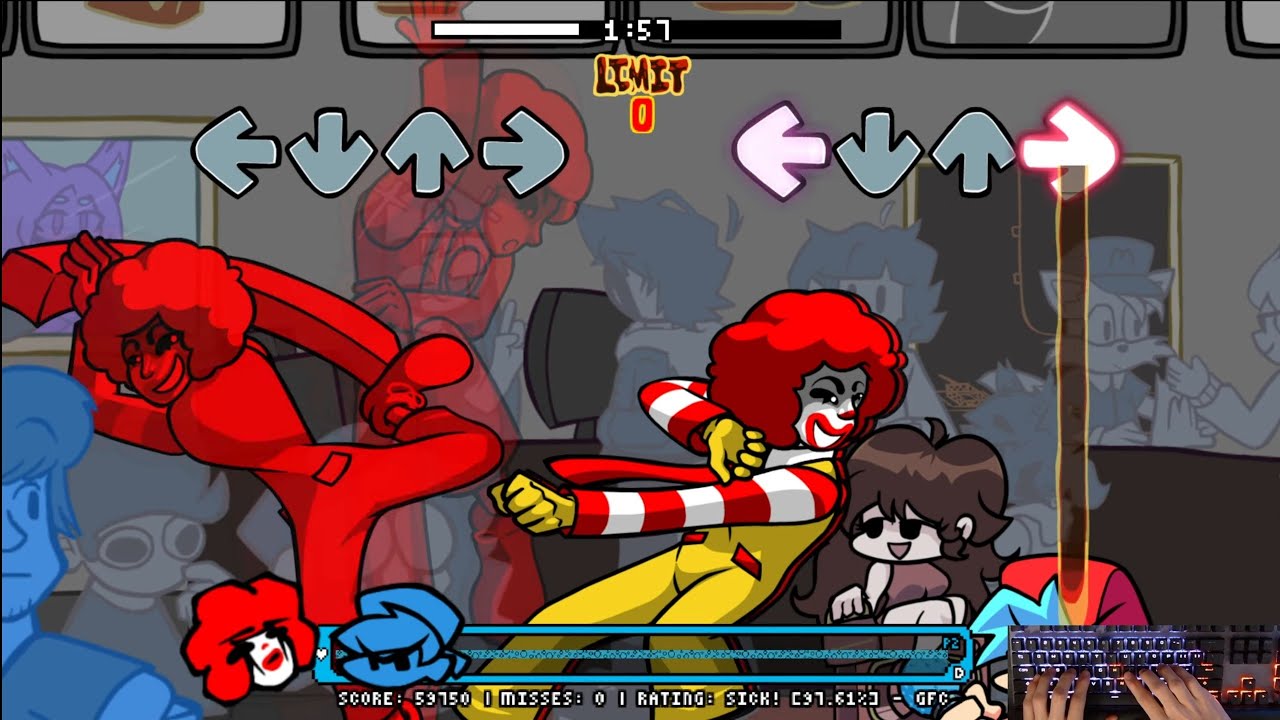 FNF McMadness V1 Demo Ronald - Combo Meal (4k)