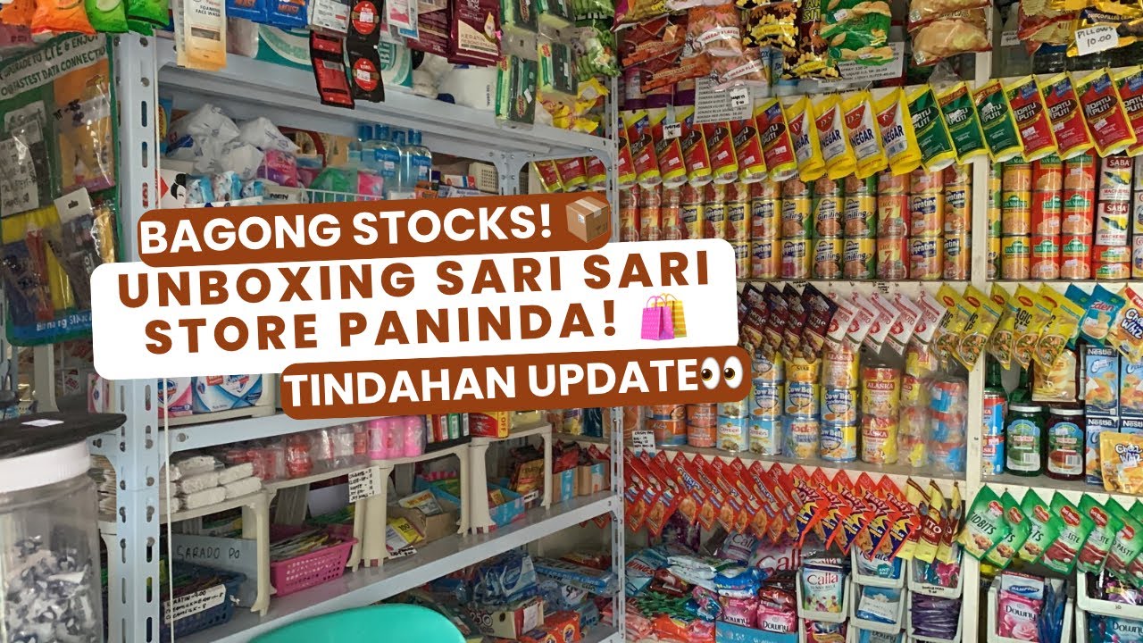  UNBOXING SARI SARI STORE STOCKS! 🛍️✨ Bagong Deliver, Bagong Paninda! 📦👀