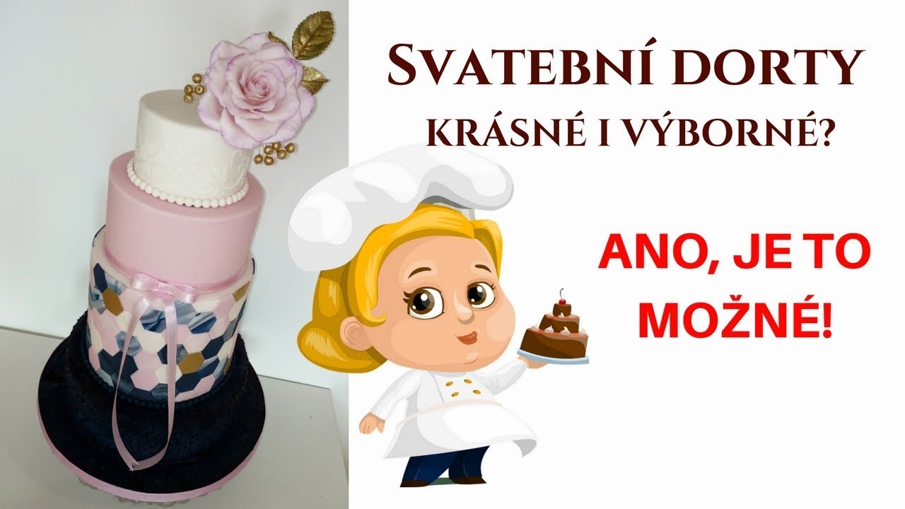 KRÁSNÝ I VÝBORNÝ SVATEBNÍ DORT, TEN CHCI