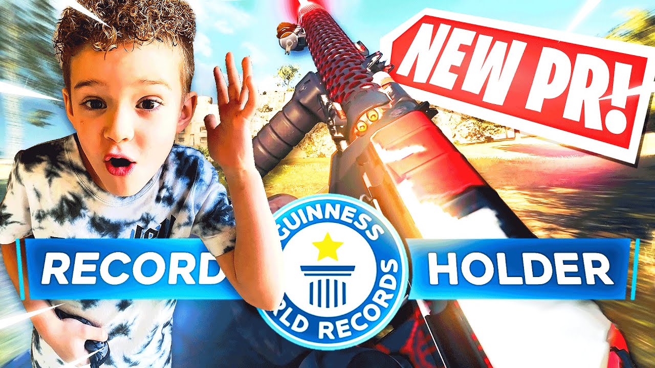 7 Year Old WARZONE Prodigy Sets *NEW PR* using this META CLASS!