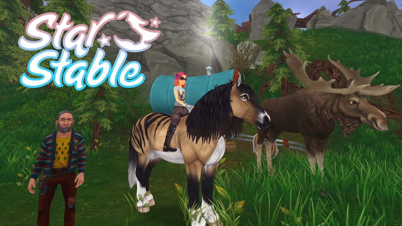Интересный квест с Гари и дикими лошадьми в Диколесье 🌺 Star Stable Online