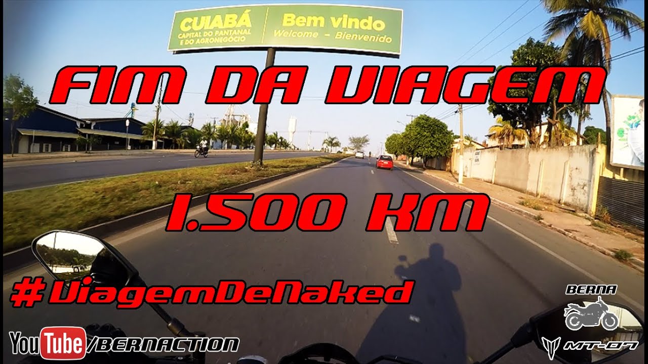 Yamaha MT-07 ABS | Fim da #ViagemDeNaked 1500km (RO e MT) chegando em Cuiab&aacute;-MT