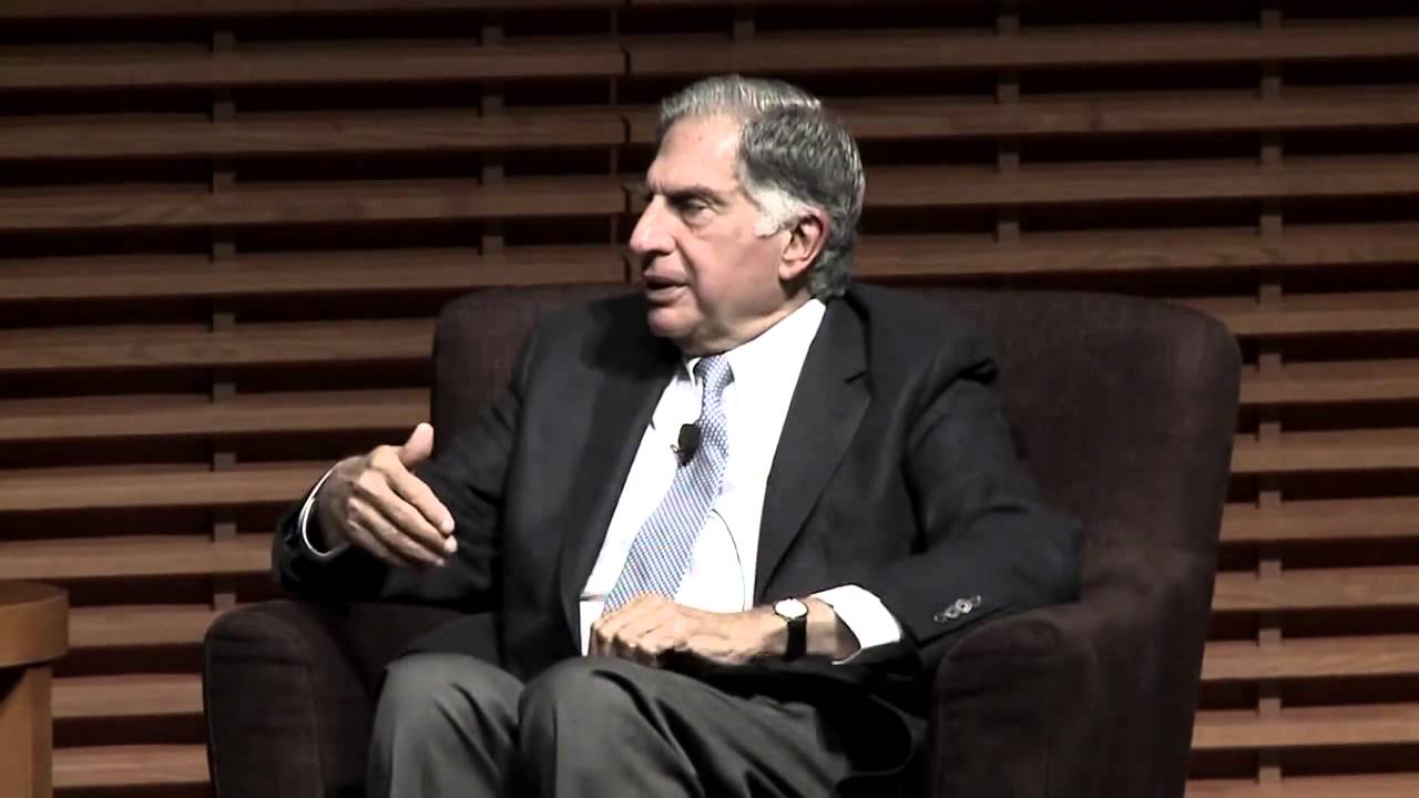 Ratan N Tata in conversation at Stanford Graduate School of Business (Corporate Responsibility)