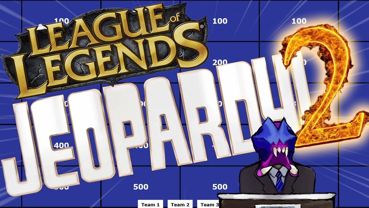 League of Legends Jeopardy 2!