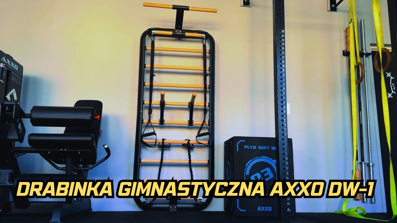 Drabinka gimnastyczna AXXO DW-1 Recenzja drabinki z segmentu premium
