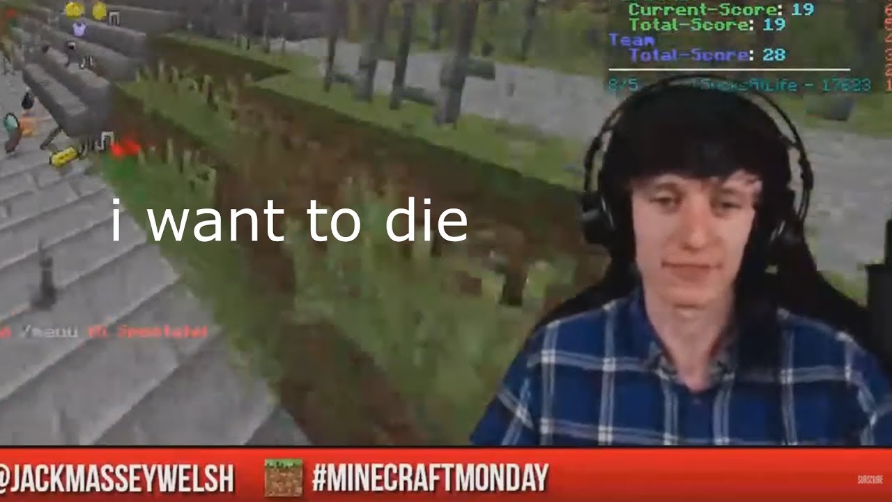 Technoblade in minecraft monday