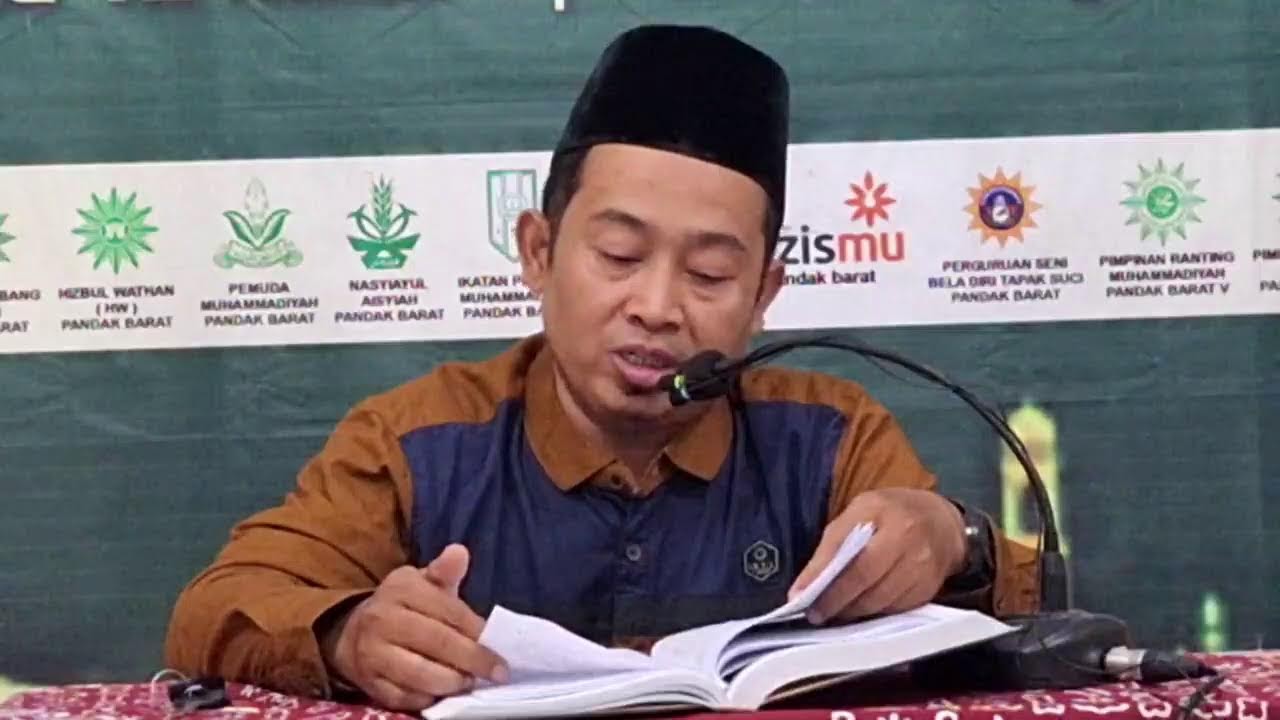 Устадз Муджиман в мечети Аль-Амин Калисат (ПКМ Западный Пандак) Трихарджо Пандак Бантул
